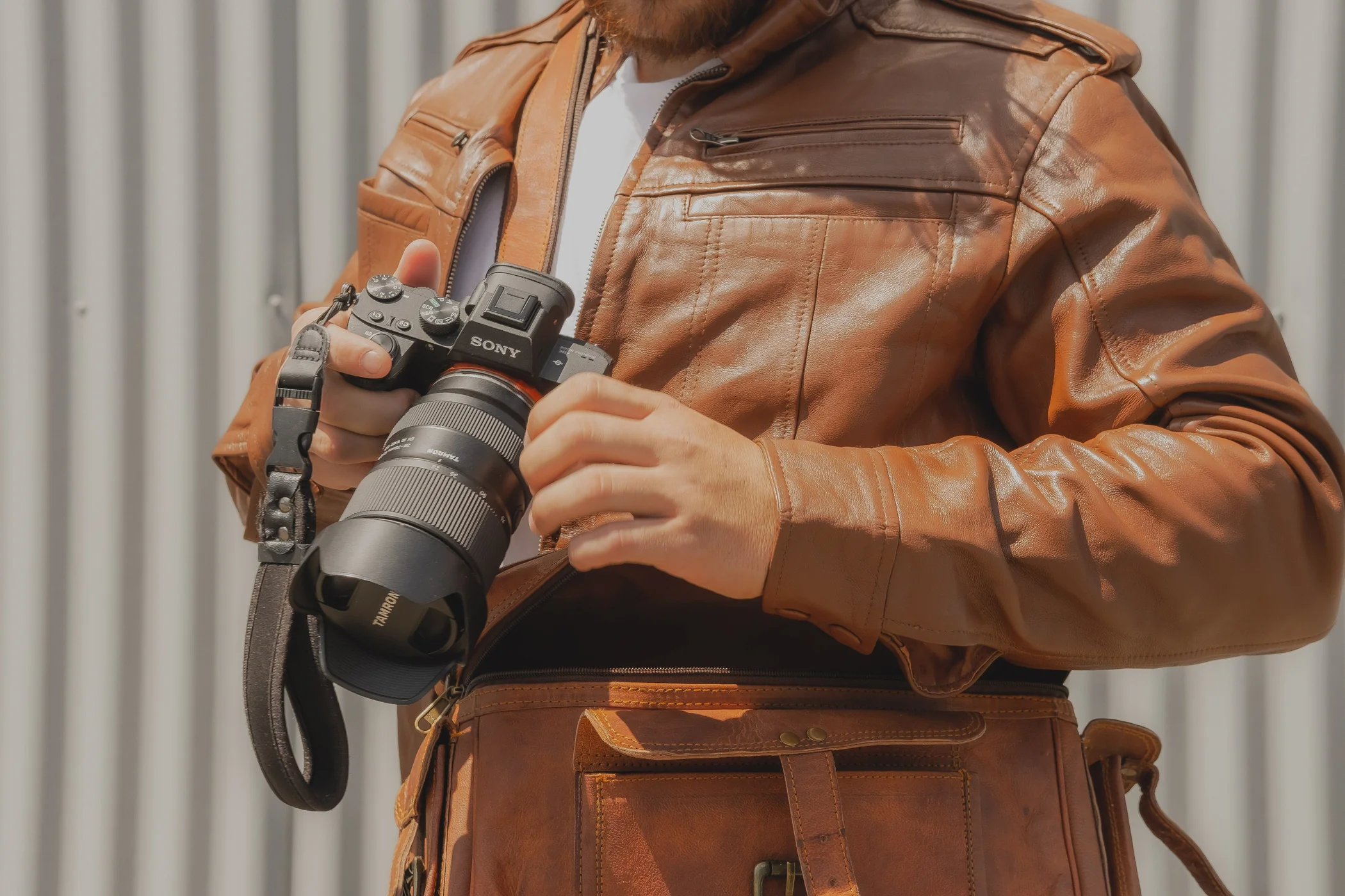 The Wilkinson Brown Leather Jacket - Image 5